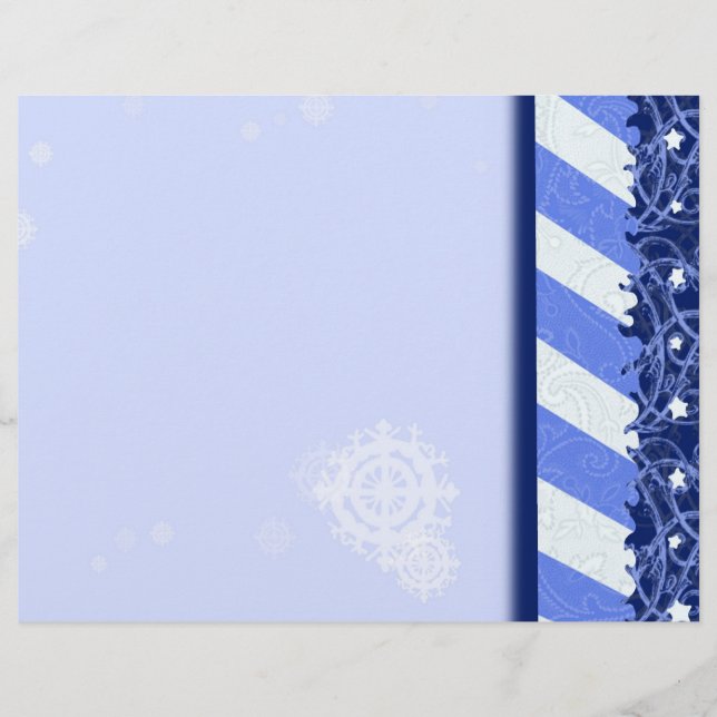 Winter Blue Flyer (Front)