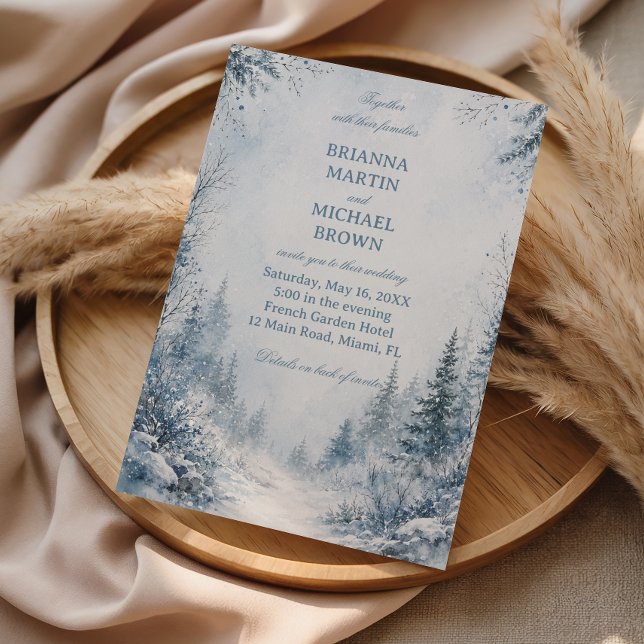 Winter Blue Mist Through Silent Invitation (Creator Uploaded)