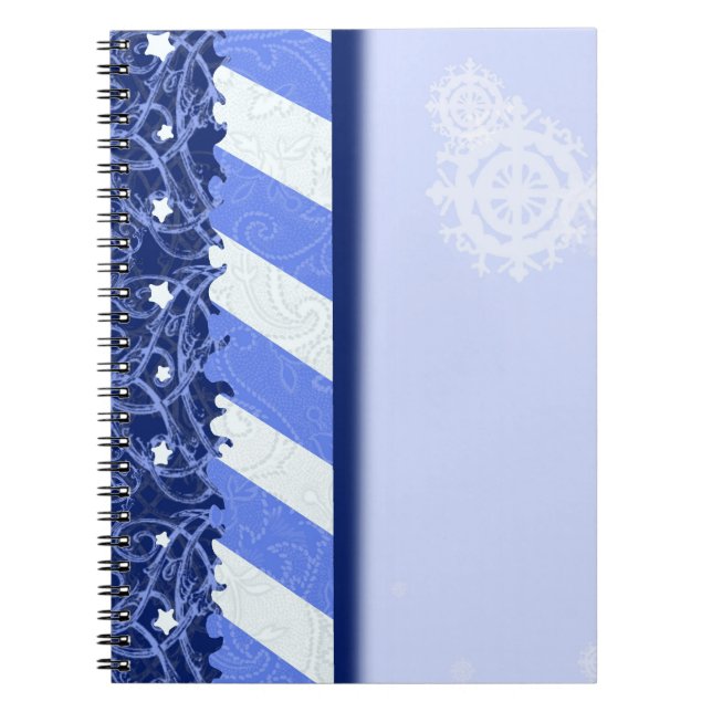 Winter Blue Notebook (Front)