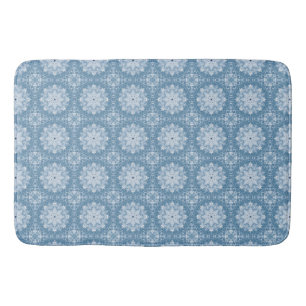 Winter Blues Bath Mat