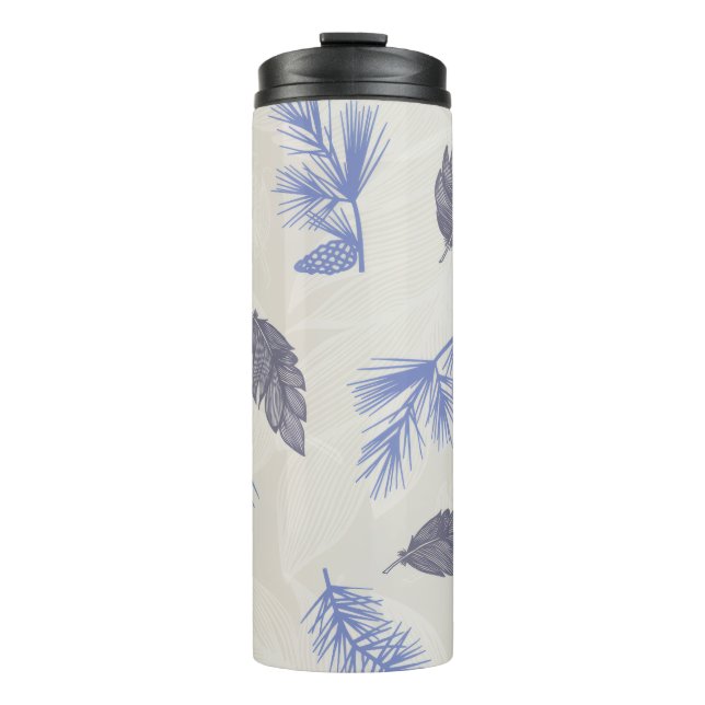 Winter Blues Thermal Tumbler (Front)