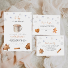 Winter Books for Baby Enclosure Card