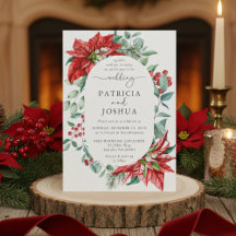 Winter Botanical Christmas Wedding
