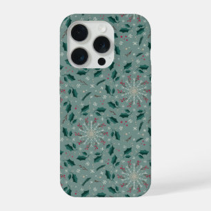 Winter Botanical Snowflake Phone Case