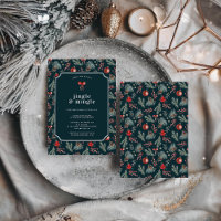 Winter Botanicals Coquette Bow | Christmas Party