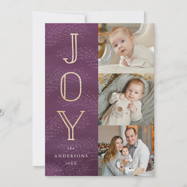 Winter Branches | Holiday Photo Card (Front)