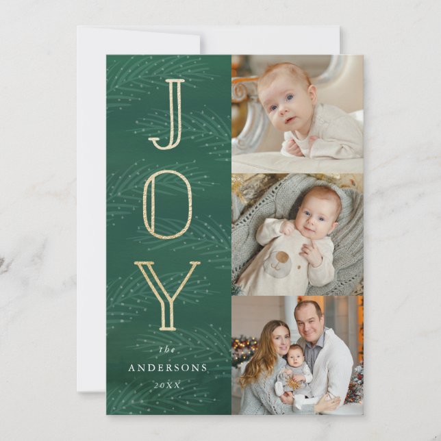 Winter Branches | Holiday Photo Card (Front)