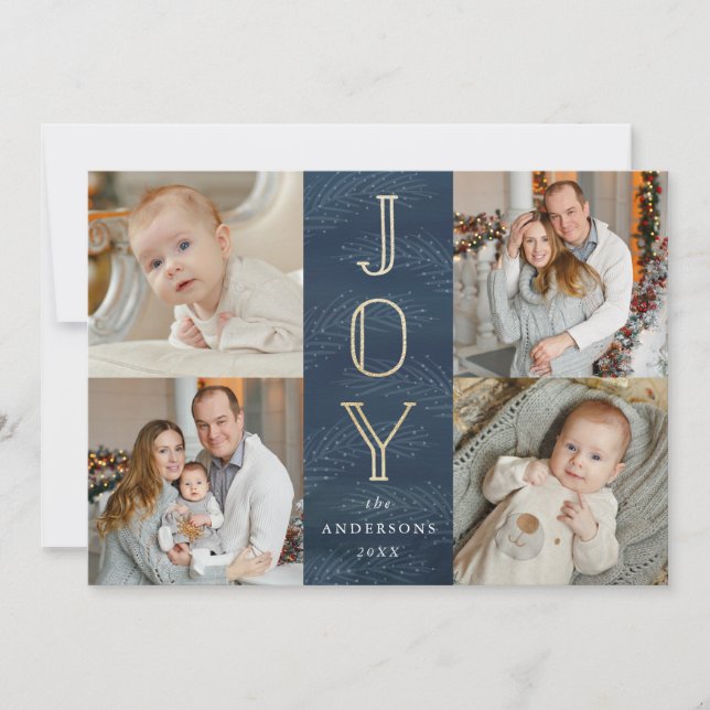 Winter Branches | Holiday Photo Card (Front)