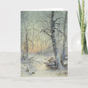 Winter Breakfast Card
