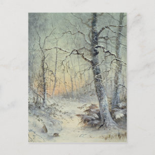 Winter Breakfast Postcard
