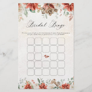 Winter Bridal Shower Bingo