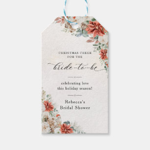 Winter Bridal Shower Gift Tag