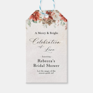 Winter Bridal Shower Gift Tag