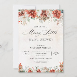 Winter Bridal Shower Invitation