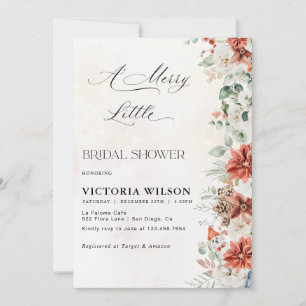 Winter Bridal Shower Invitation