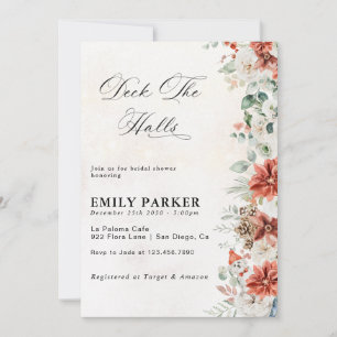 Winter Bridal Shower Invitation