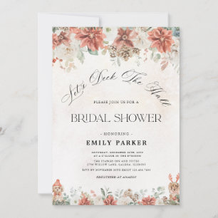 Winter Bridal Shower Invitation