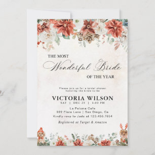 Winter Bridal Shower Invitation