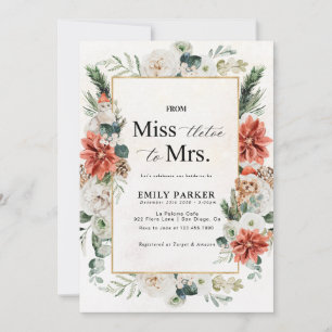 Winter Bridal Shower Invitation
