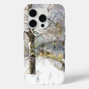 winter bridge iPhone 15 pro case