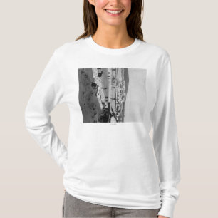 Winter bridge over River at Fairbanks T-Shirt
