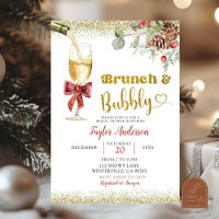 Winter Brunch and Bubbly Champagne Bridal Shower