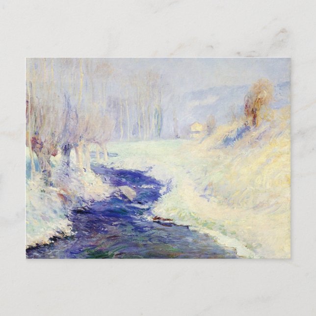 Winter (by Guy Rose) Postcard (Front)