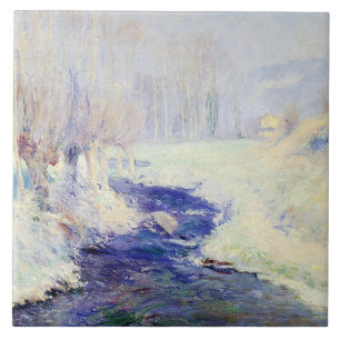 Winter (by Guy Rose) Tile