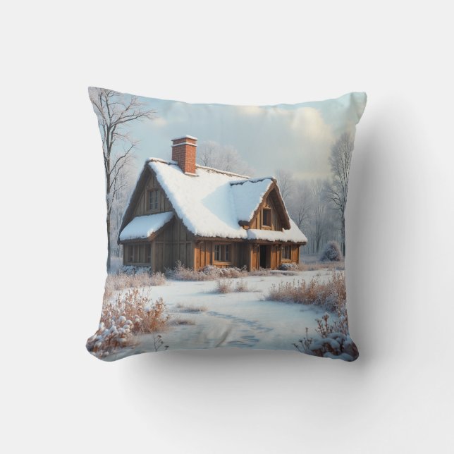 winter cabin cushion (Front)