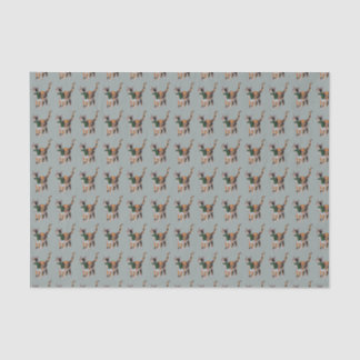WINTER CALICO CAT Tissue Paper