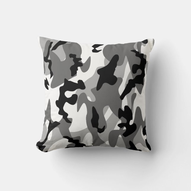 Winter Camo Cushion (Front)
