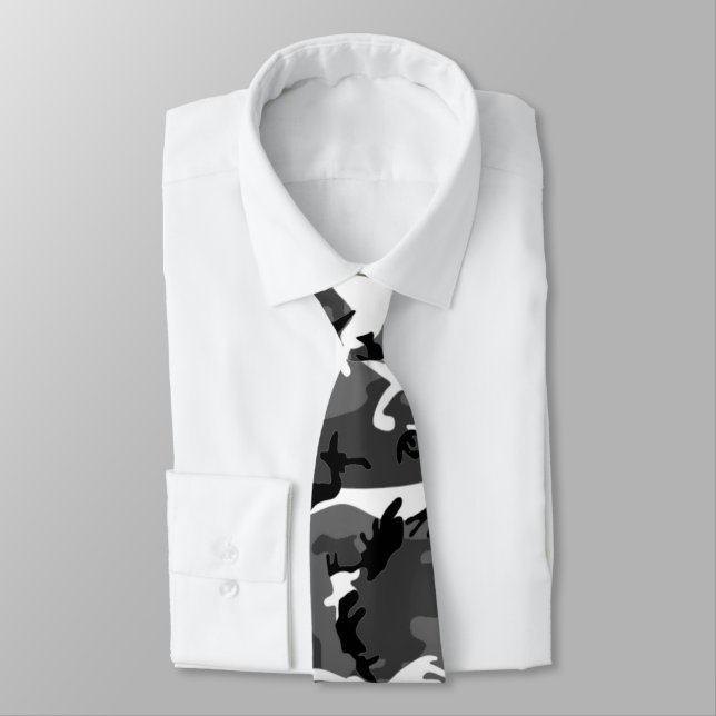 Winter Camo Tie (Tied)