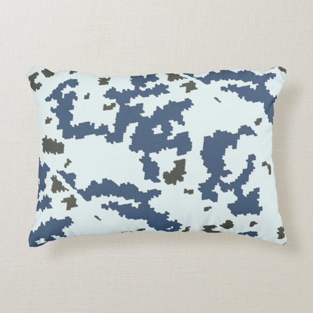 Winter Camouflage Decorative Cushion (Front)