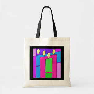 Winter Candles Tote Bag