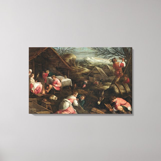 Winter Canvas Print (Front)