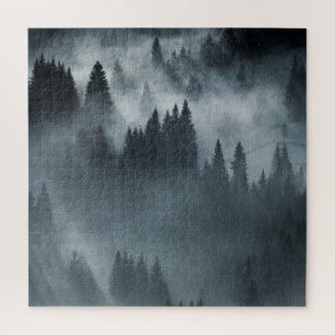 Winter Carpathian: Sunrise Mountain Landscape Jigsaw Puzzle