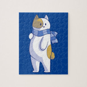 winter cat puzzle