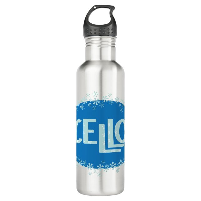 Winter Cello 710 Ml Water Bottle (Front)