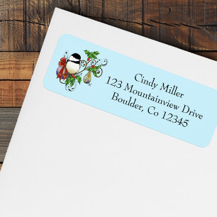 Winter Chickadee Christmas