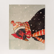 Winter Chicken 540 Piece Puzzle