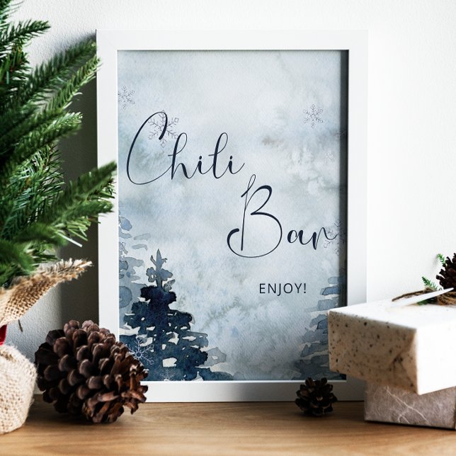 Winter chilli bar poster (Creator Uploaded)