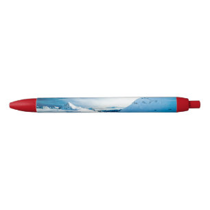 winter christmas 88 black ink pen