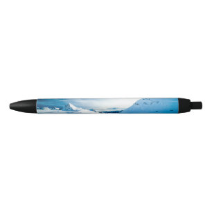 winter christmas 88 black ink pen