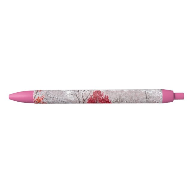 winter christmas 89 black ink pen (Front)