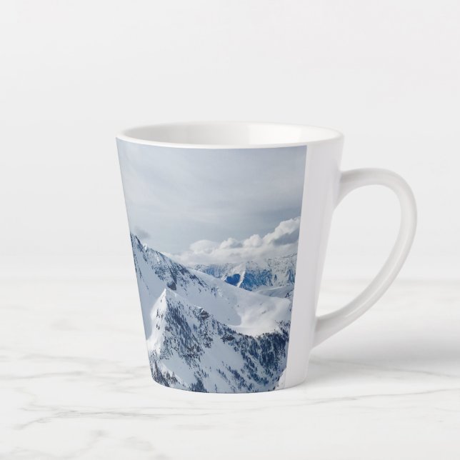 winter christmas 90 latte mug (Right)