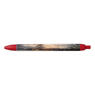 winter christmas 91 black ink pen