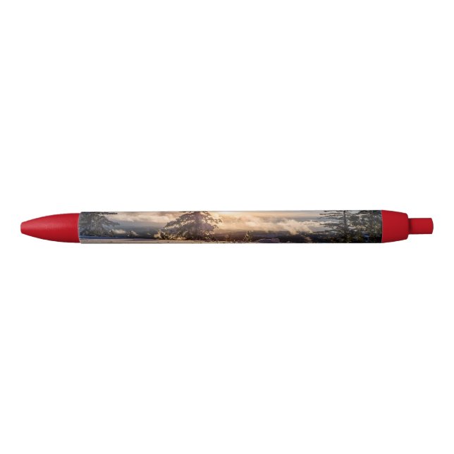 winter christmas 91 black ink pen (Front)