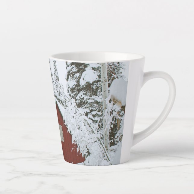 winter christmas 99 latte mug (Right)