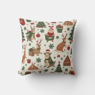 Winter Christmas Cushion