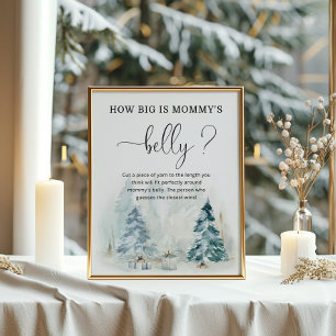 Winter christmas how big is mummy's belly game poster